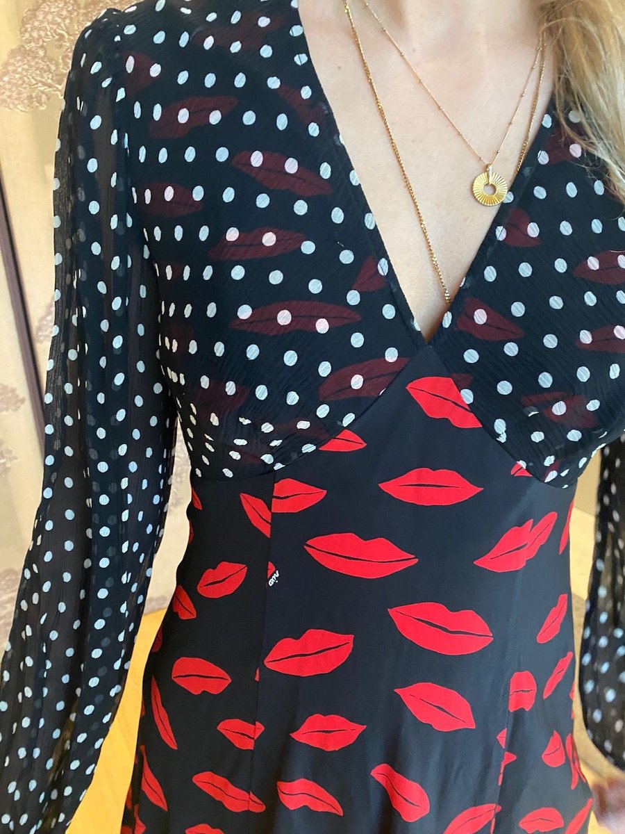 Rixo Lia - Kiss Mini Dress
