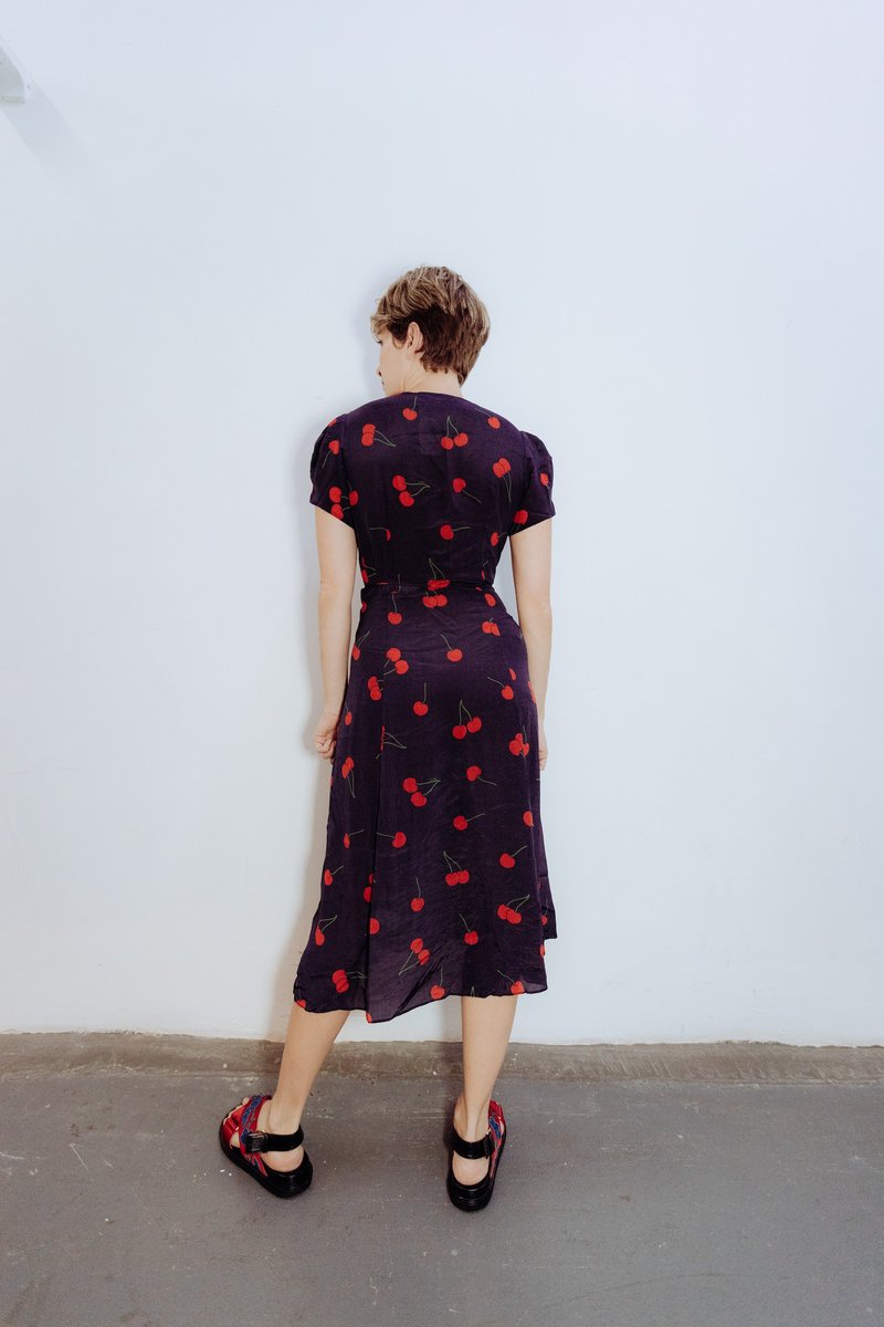 Realisation The Teale - Wild Cherry Midi Dress