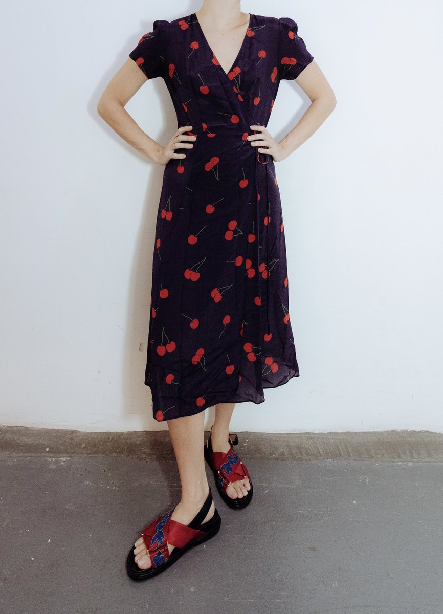 Realisation The Teale - Wild Cherry Midi Dress