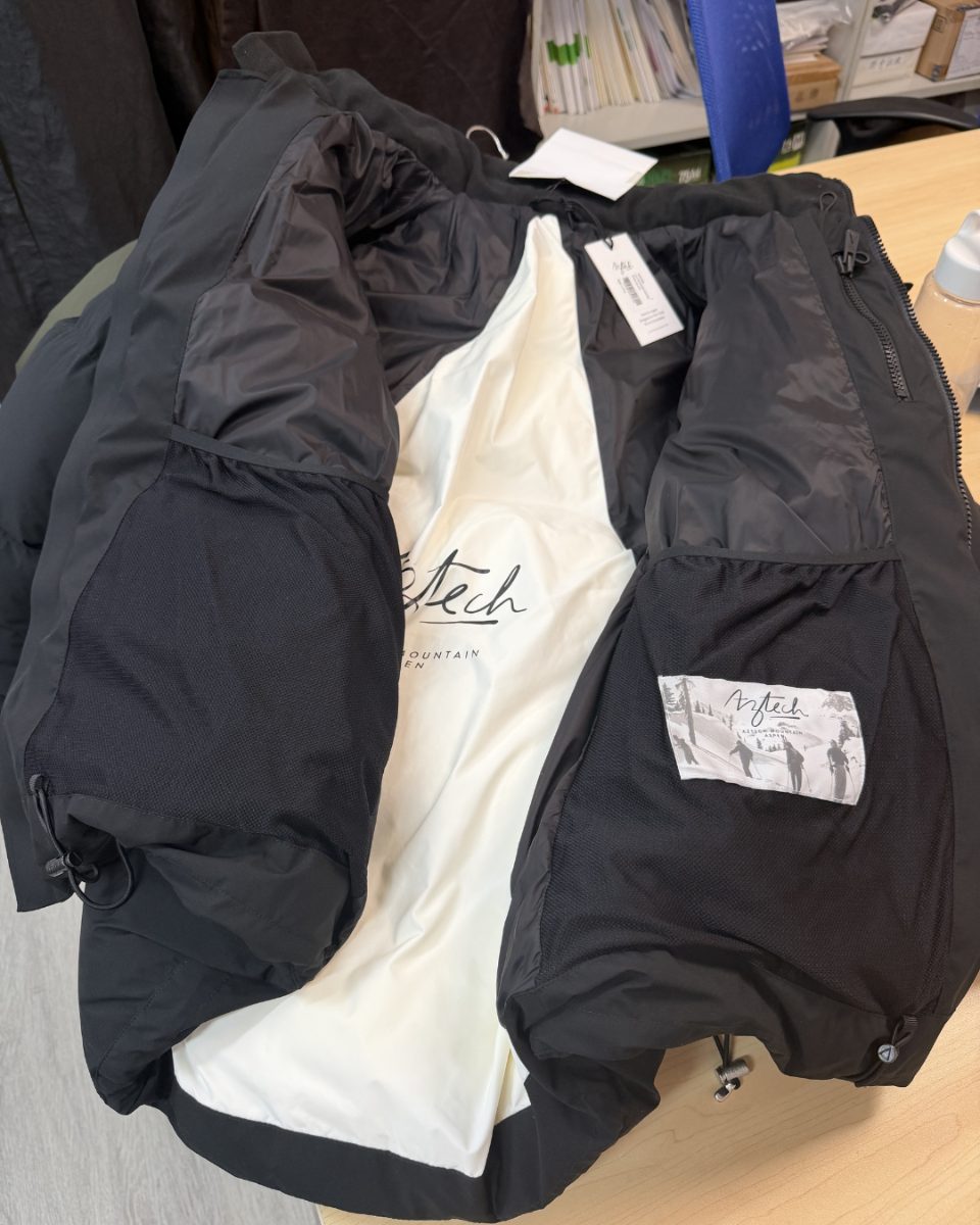 Aztech Black Down Jacket (Factory Sample)