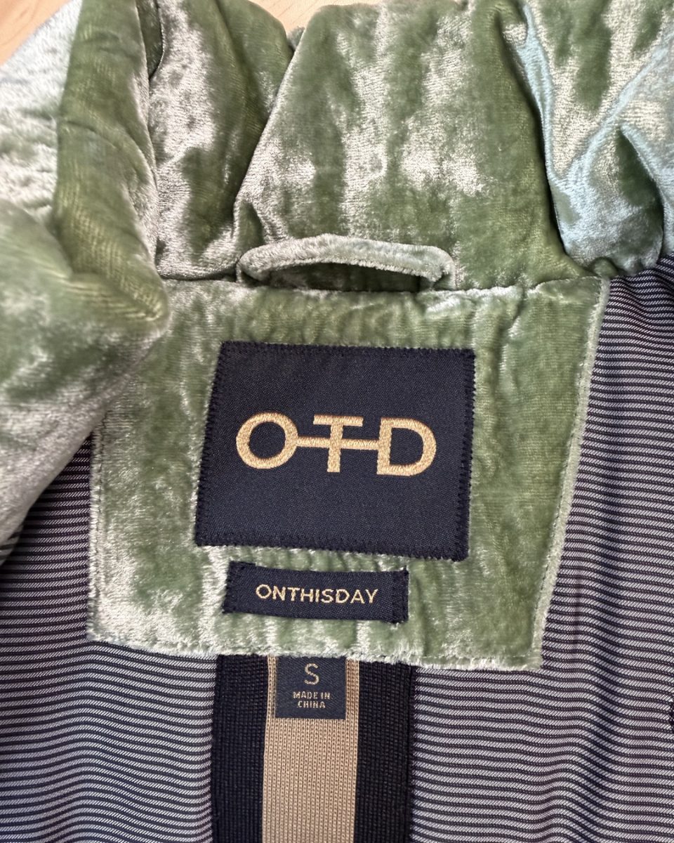 On This Day Green S Down Jacket (Factory Sample)