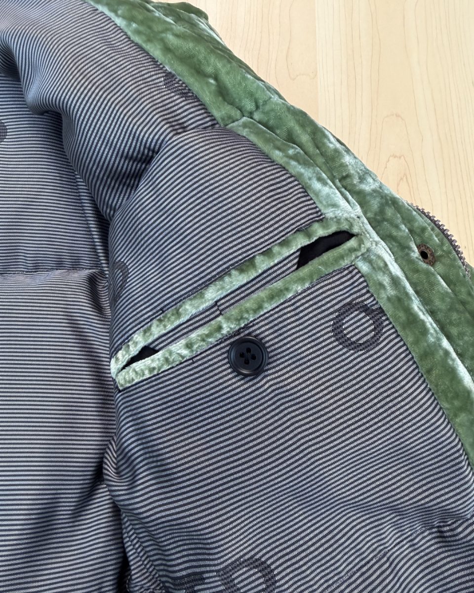 On This Day Green S Down Jacket (Factory Sample)
