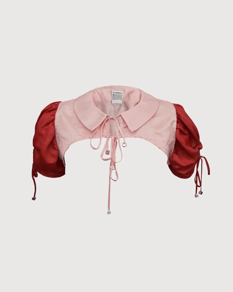 Bubble Sleeve Crop Bolero Jacket - M