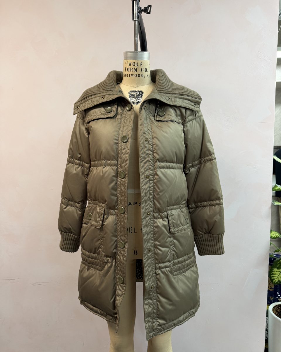Marc Jacobs Green S Down Jacket (Factory Sample)