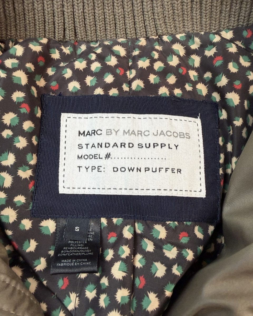 Marc Jacobs Green S Down Jacket (Factory Sample)