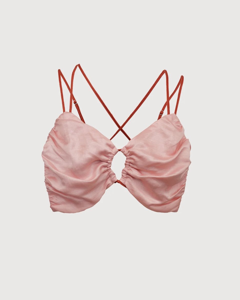 Sleeveless Cropped Bra Top