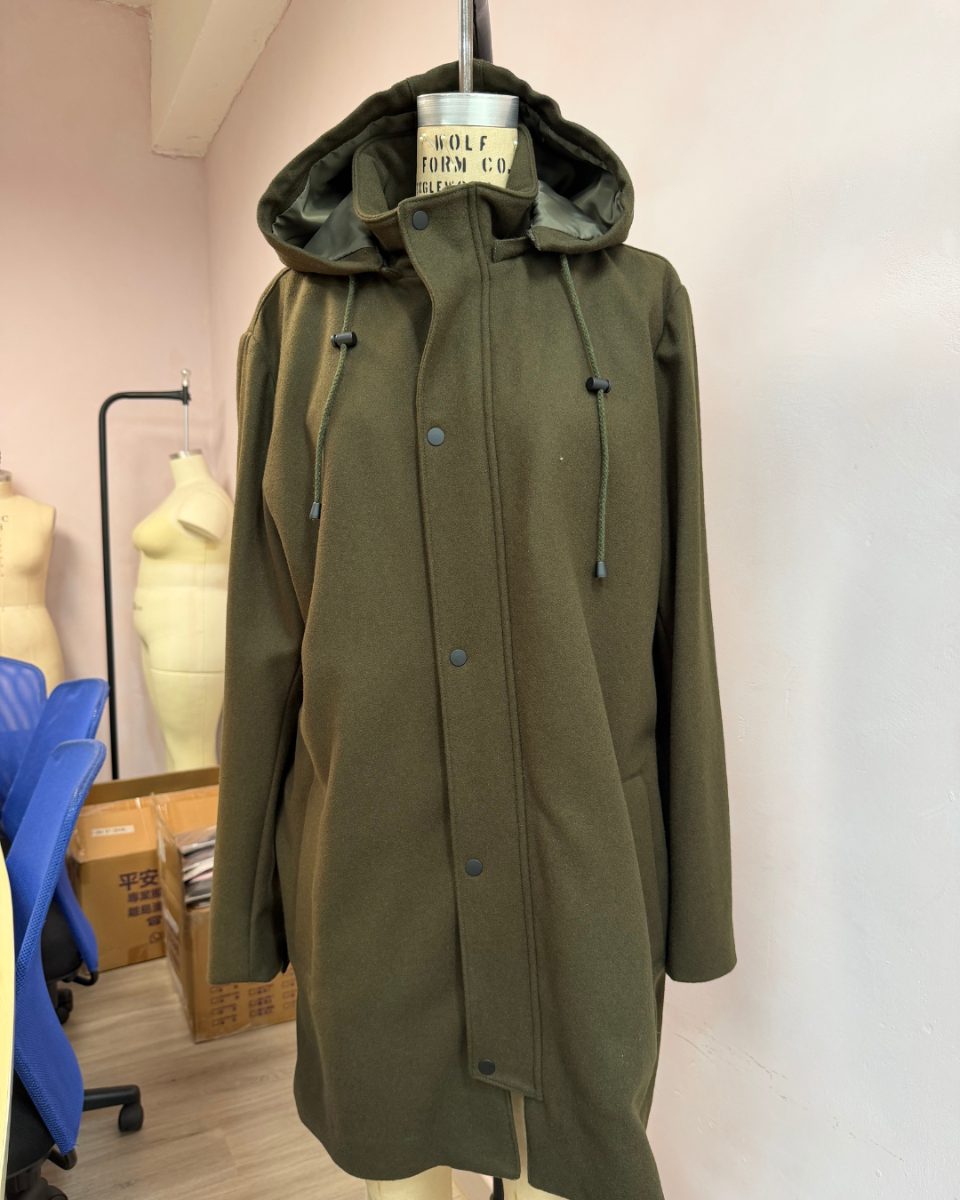 Nique Green XL Coat (Factory Sample)