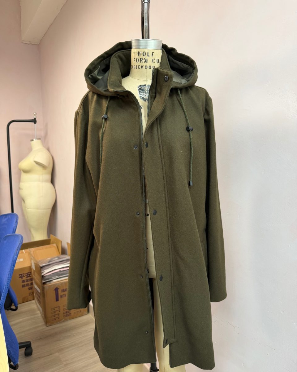 Nique Green XL Coat (Factory Sample)