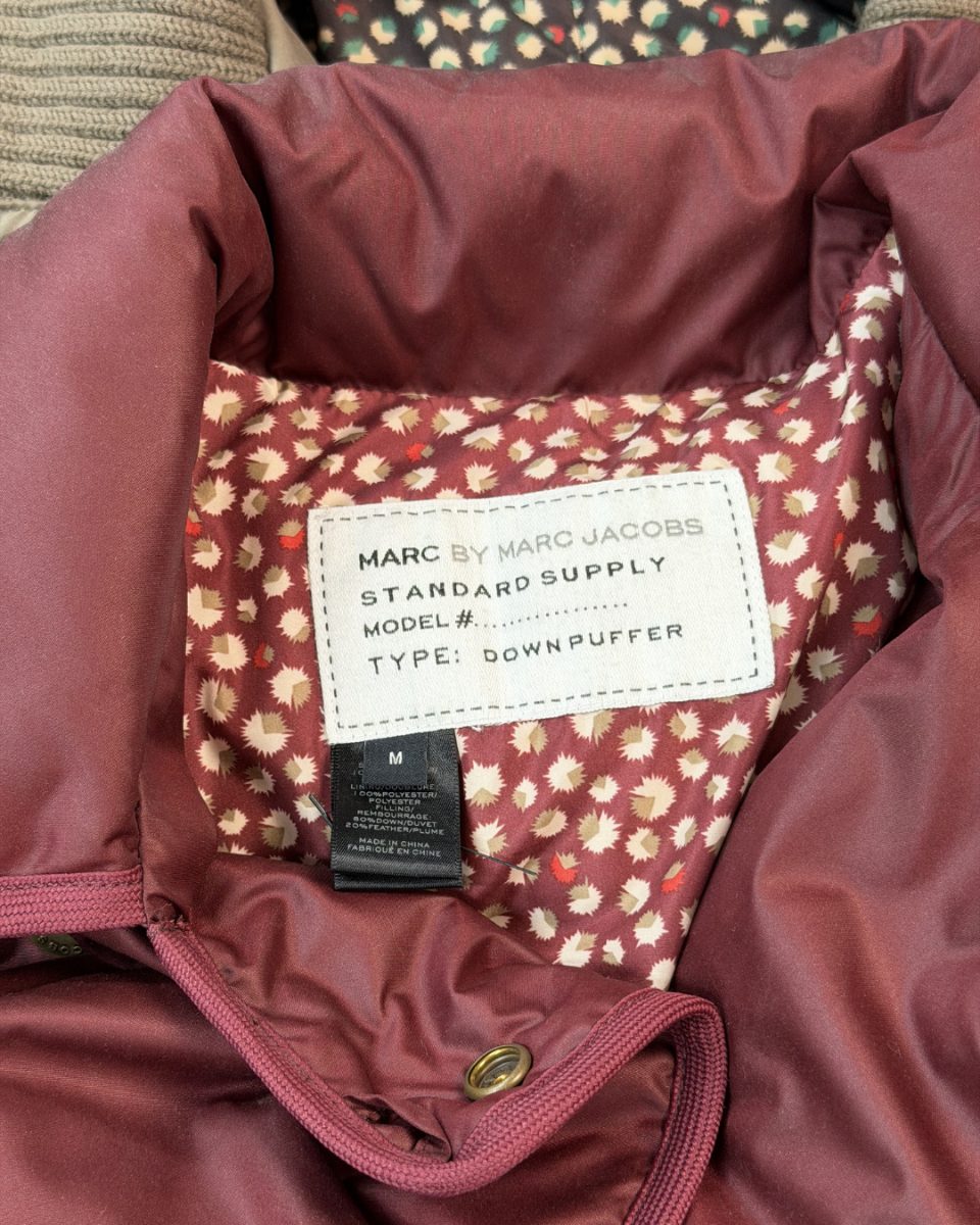 Marc Jacobs Red M Down Jacket (Factory Sample)