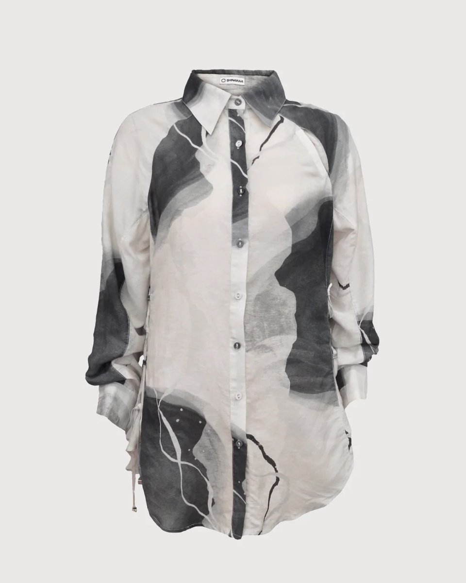 Extra long Button Down Shirt - S