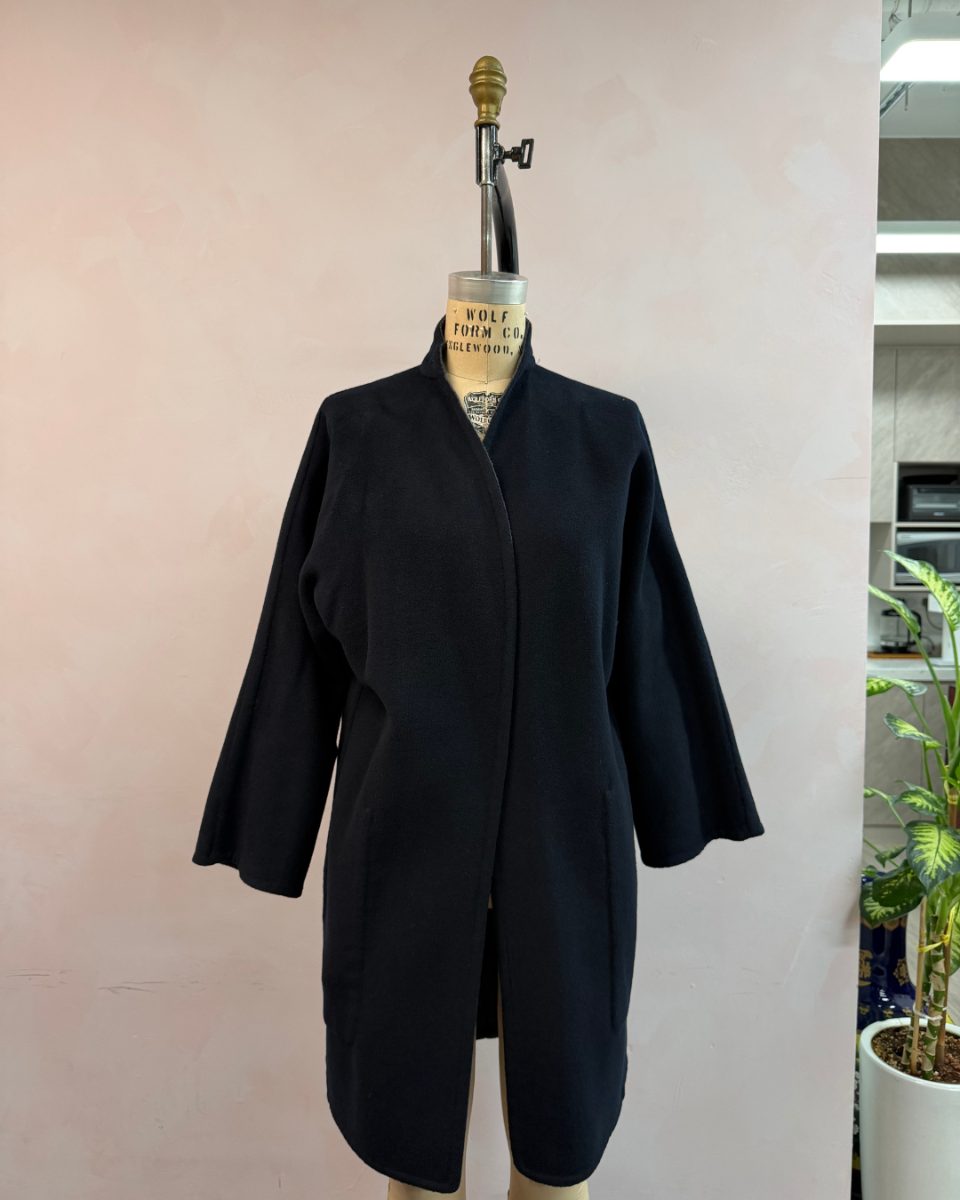 Reversible Navy and Gray Coat (Factory Sample)