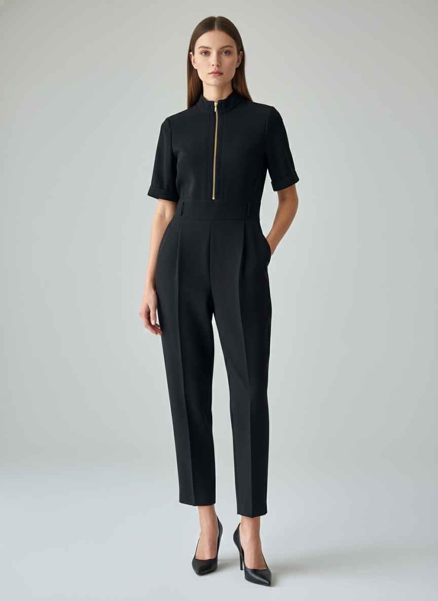 Damsel Black Jumpsuit