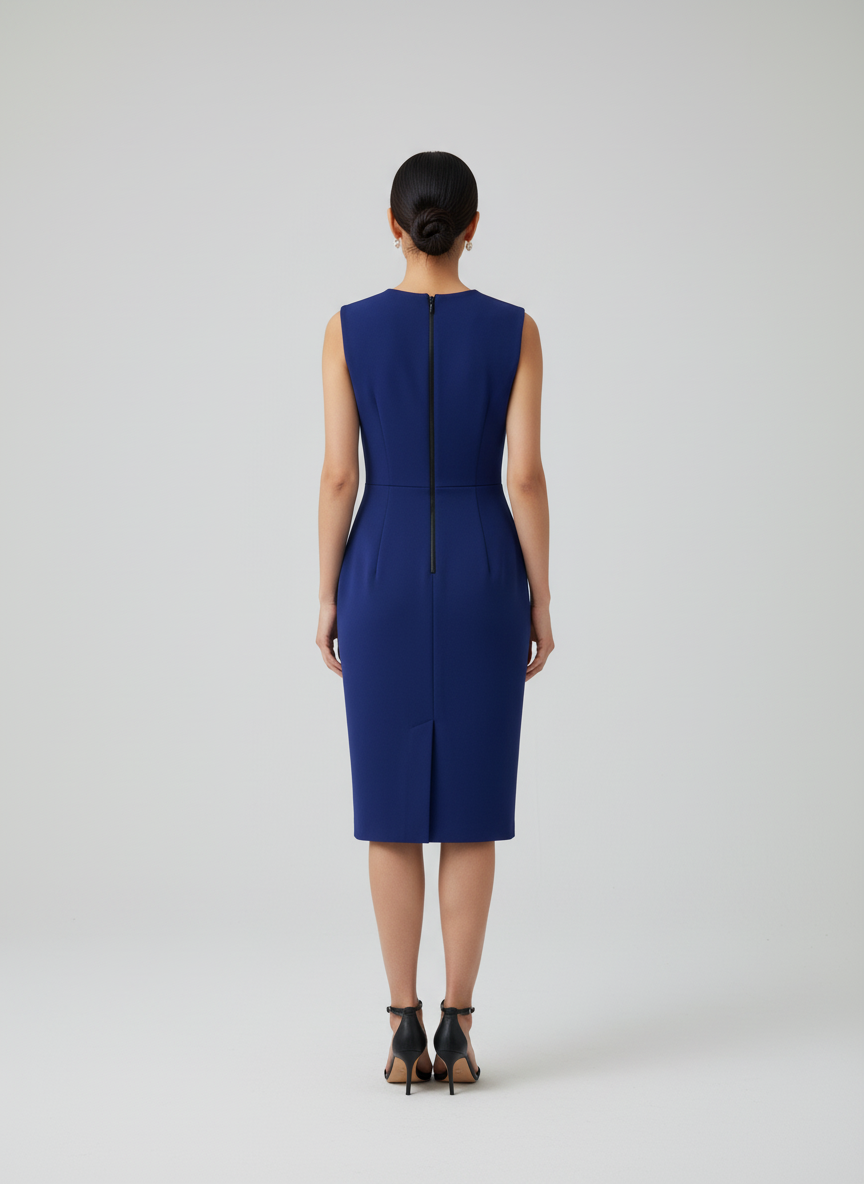Victoria Beckham Purple Dress