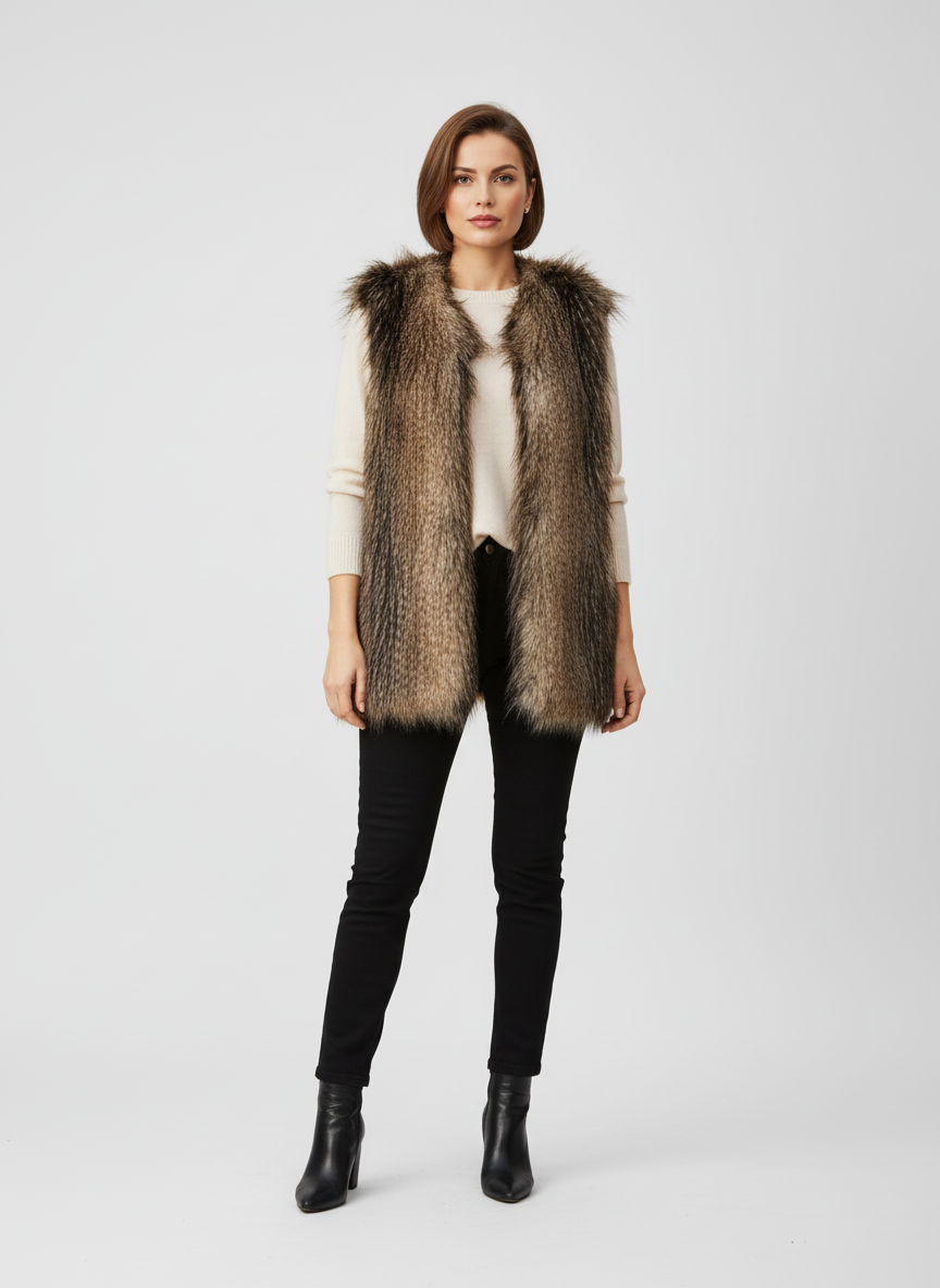 Via Spiga Fur Gilet