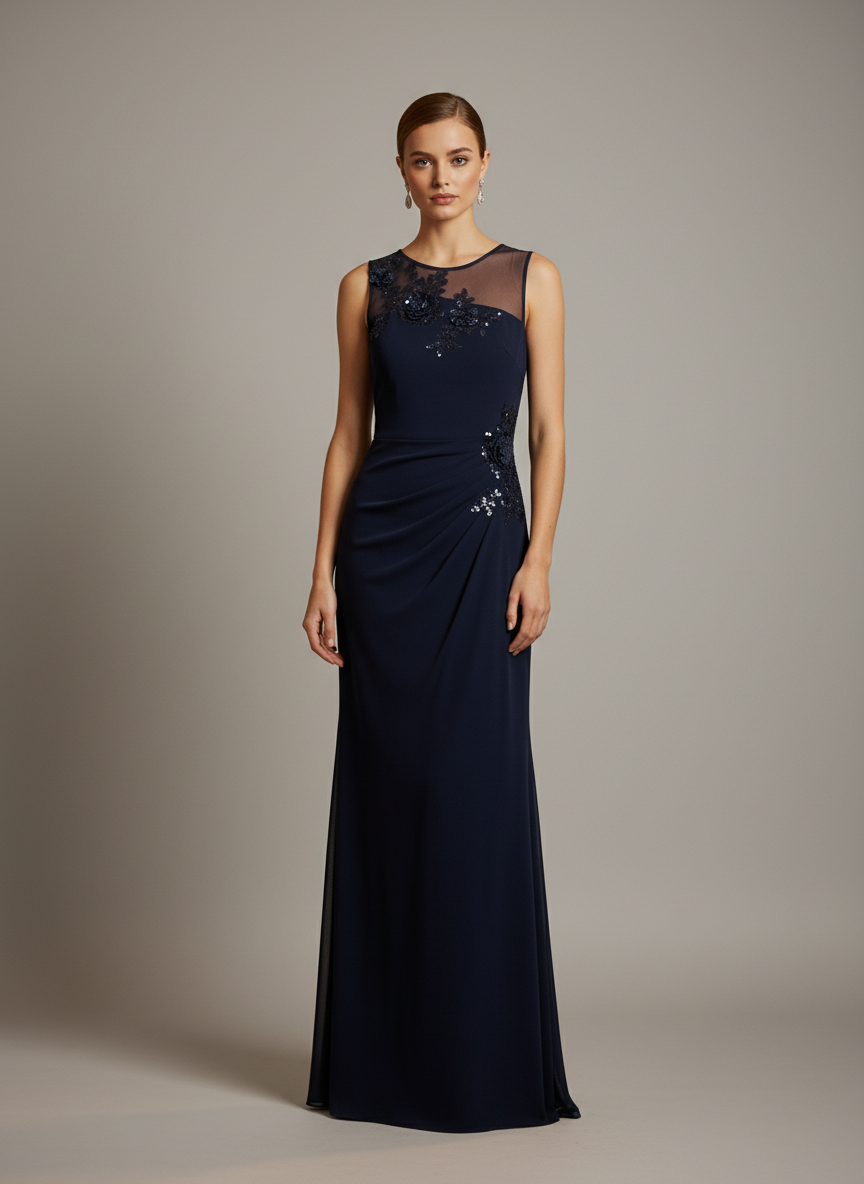 Lipsy London Blue Long Dress