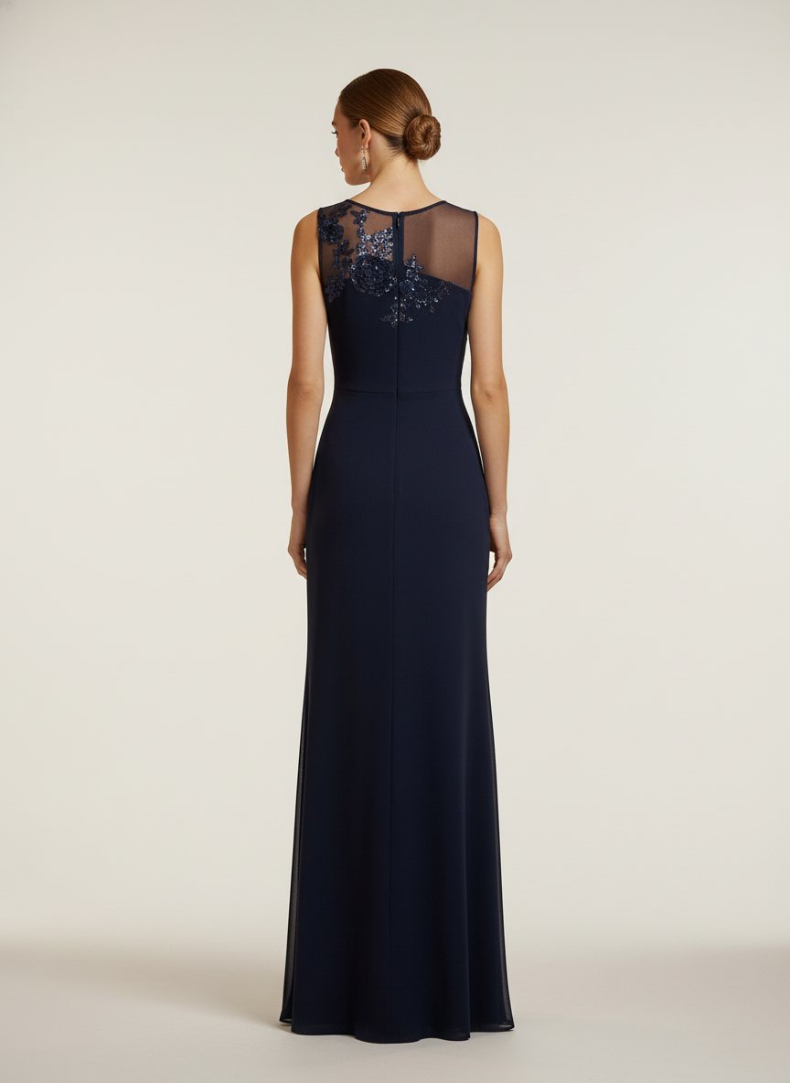 Lipsy London Blue Long Dress