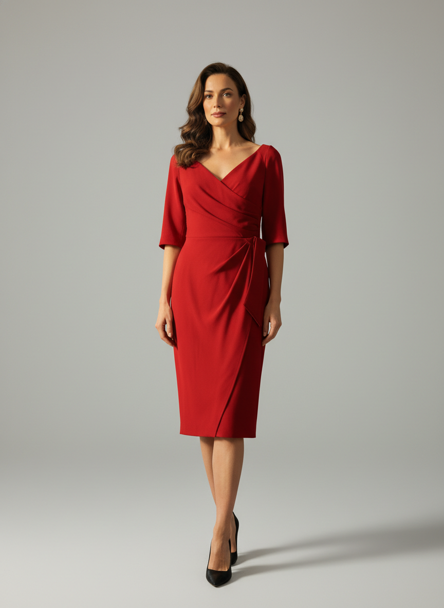 Bombshell London Red Dress