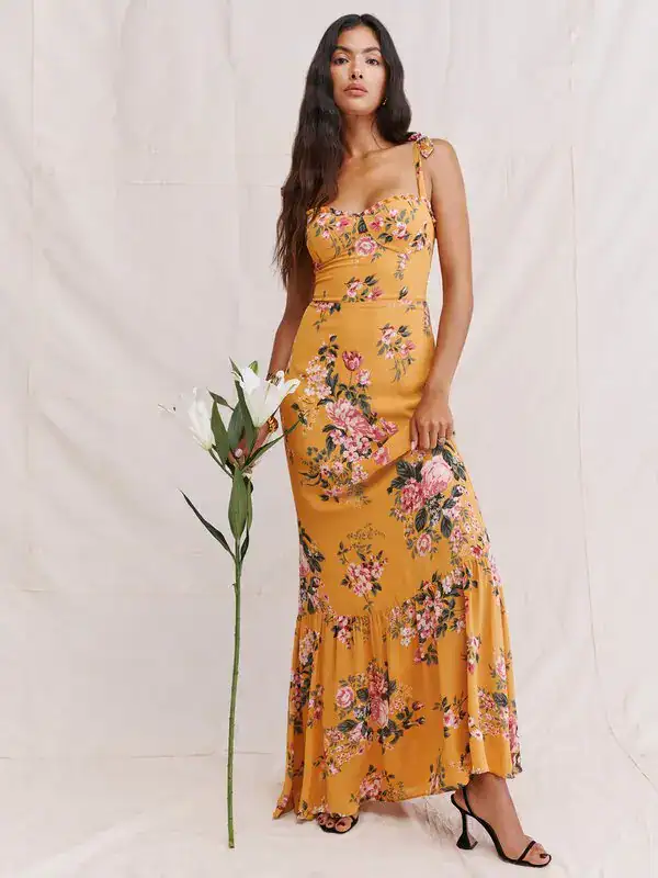 Reformation Jasen Anjelica Dress