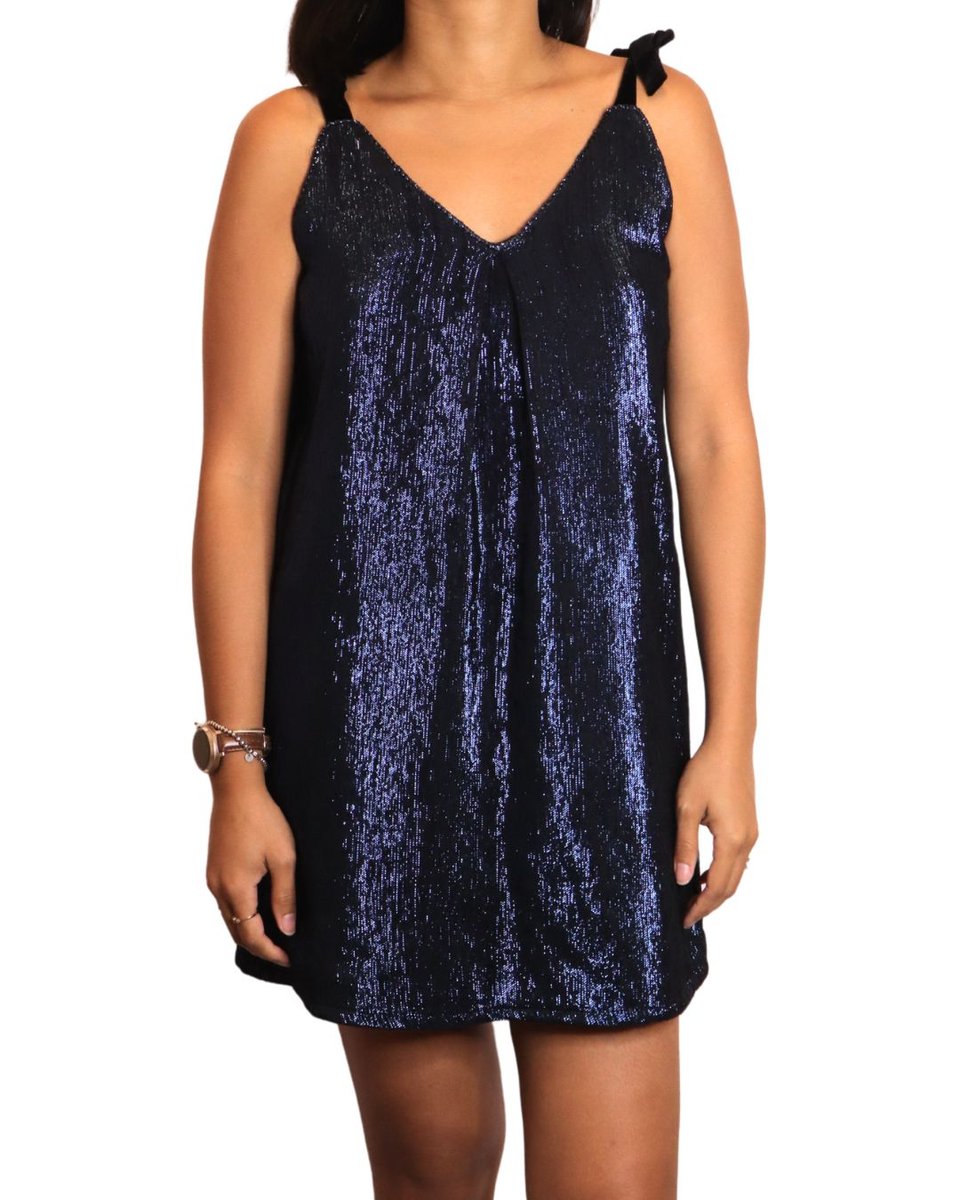 Excuse My French Shimmer Dress
