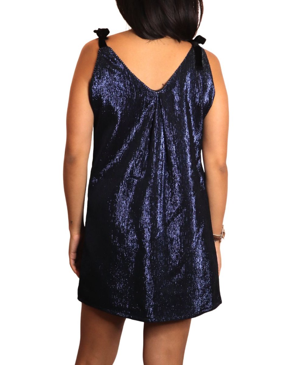Excuse My French Shimmer Dress