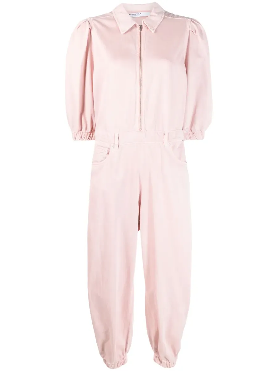Bimba Y Lola Pink Jumpsuit