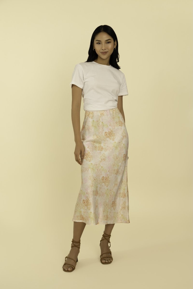 Olivia Slip Skirt SAKURA Print