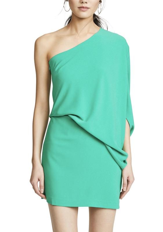 Halston Green Dress