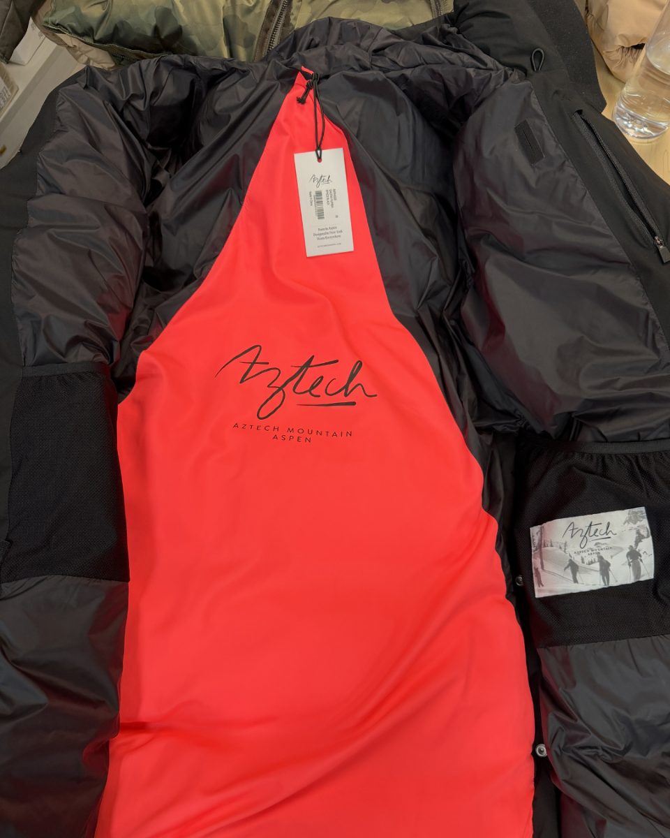 Aztech Black Down Jacket (Factory Sample)