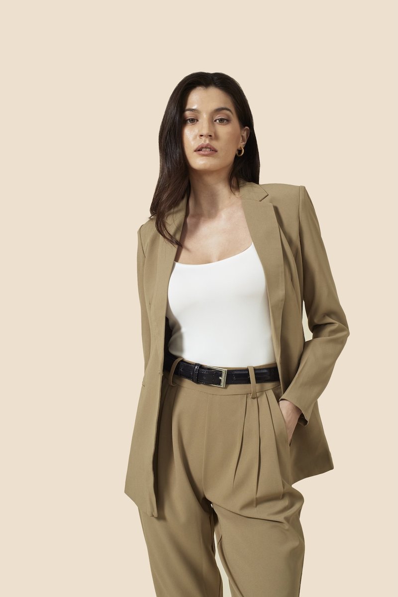 Sienna Blazer Brown