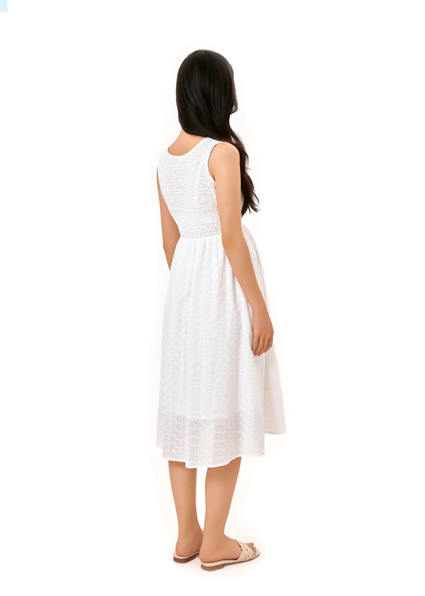 Willow Broderie Nursing Midi Dress