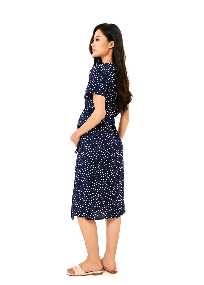 Sweetheart Wrap Dress