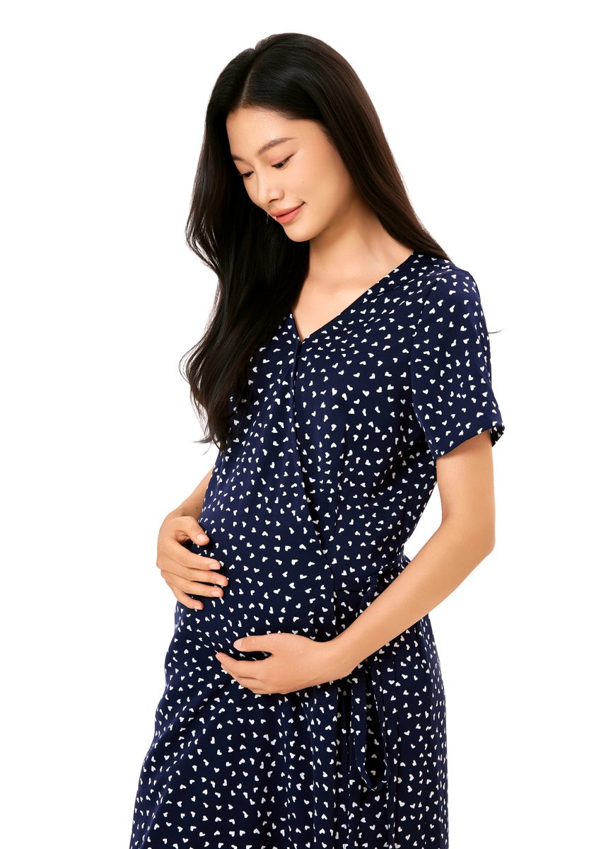 Sweetheart Wrap Dress