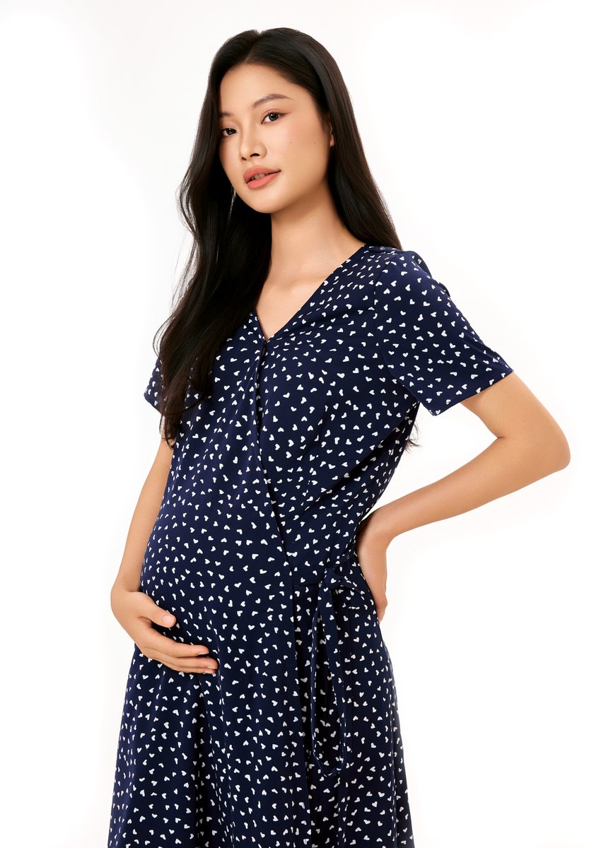 Sweetheart Wrap Dress