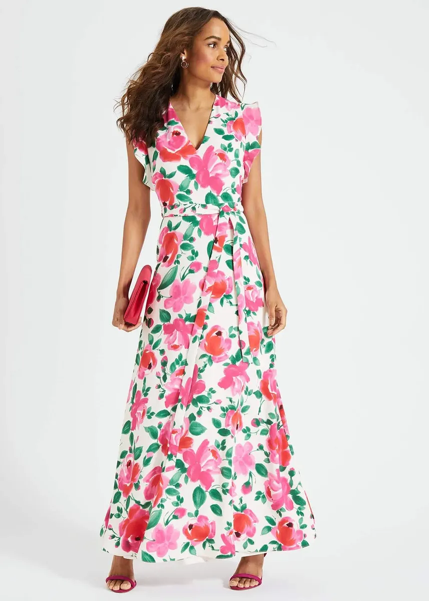 Rosita Printed Maxi Dress