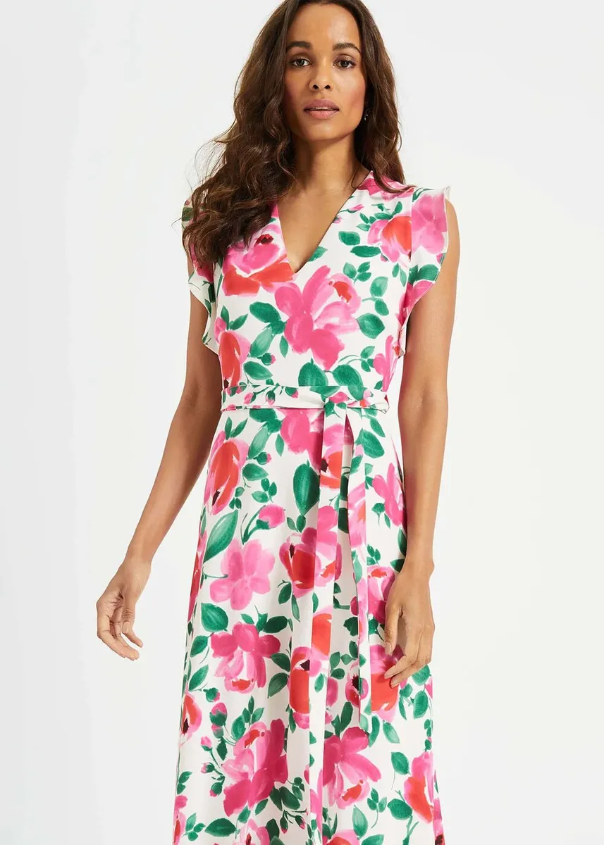 Rosita Printed Maxi Dress