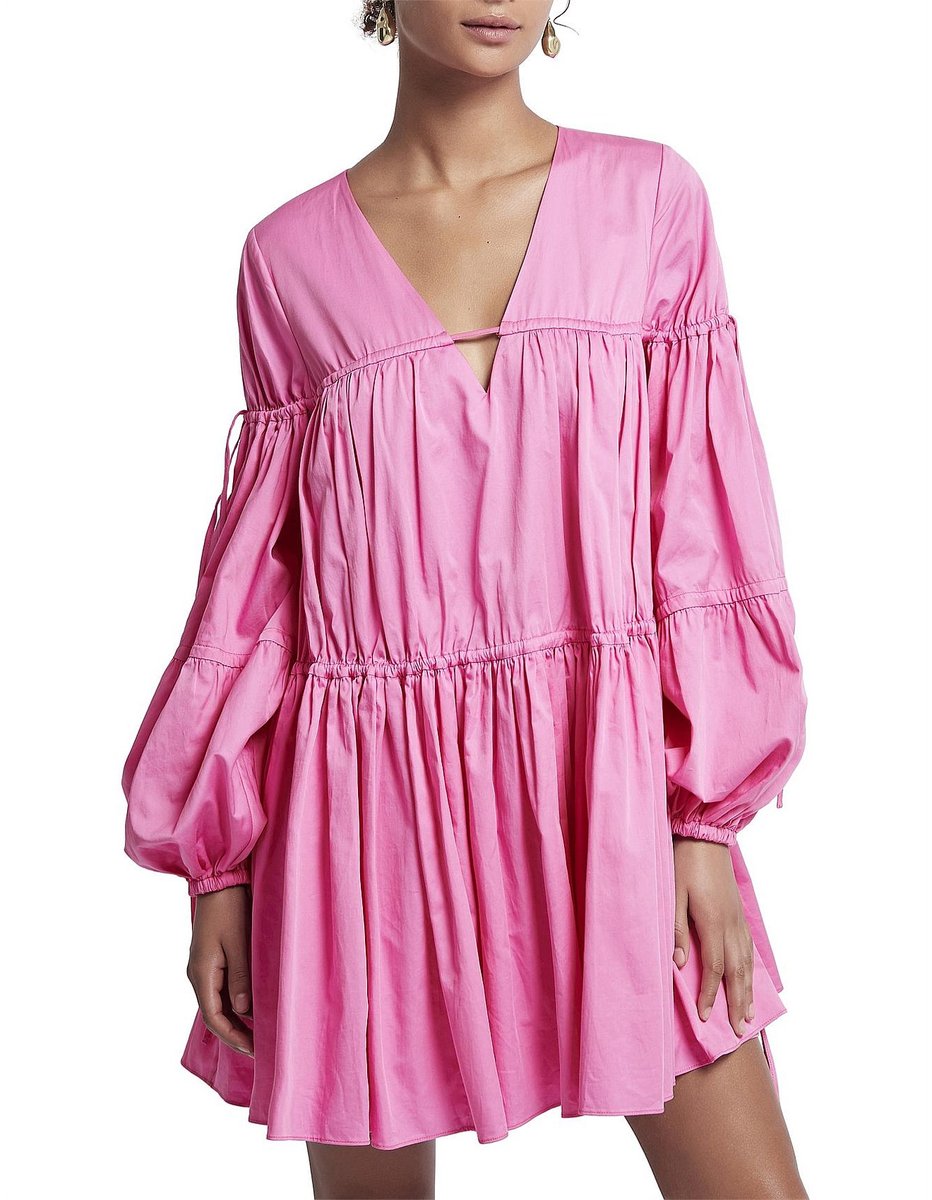 Aje Pink Dress