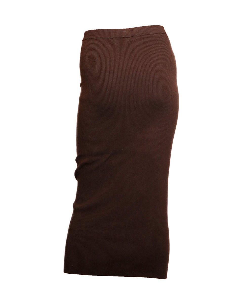 Parallel 51 Brown Knit Skirt