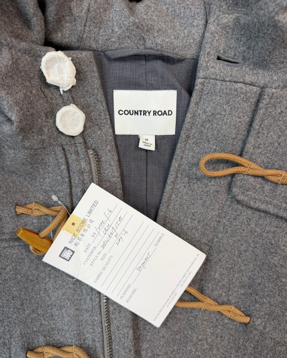 Country Road Gray M Coat (Factory Sample)
