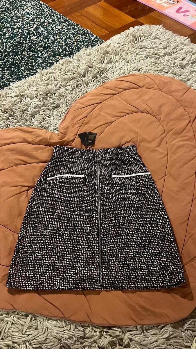 Maje tweed skirt