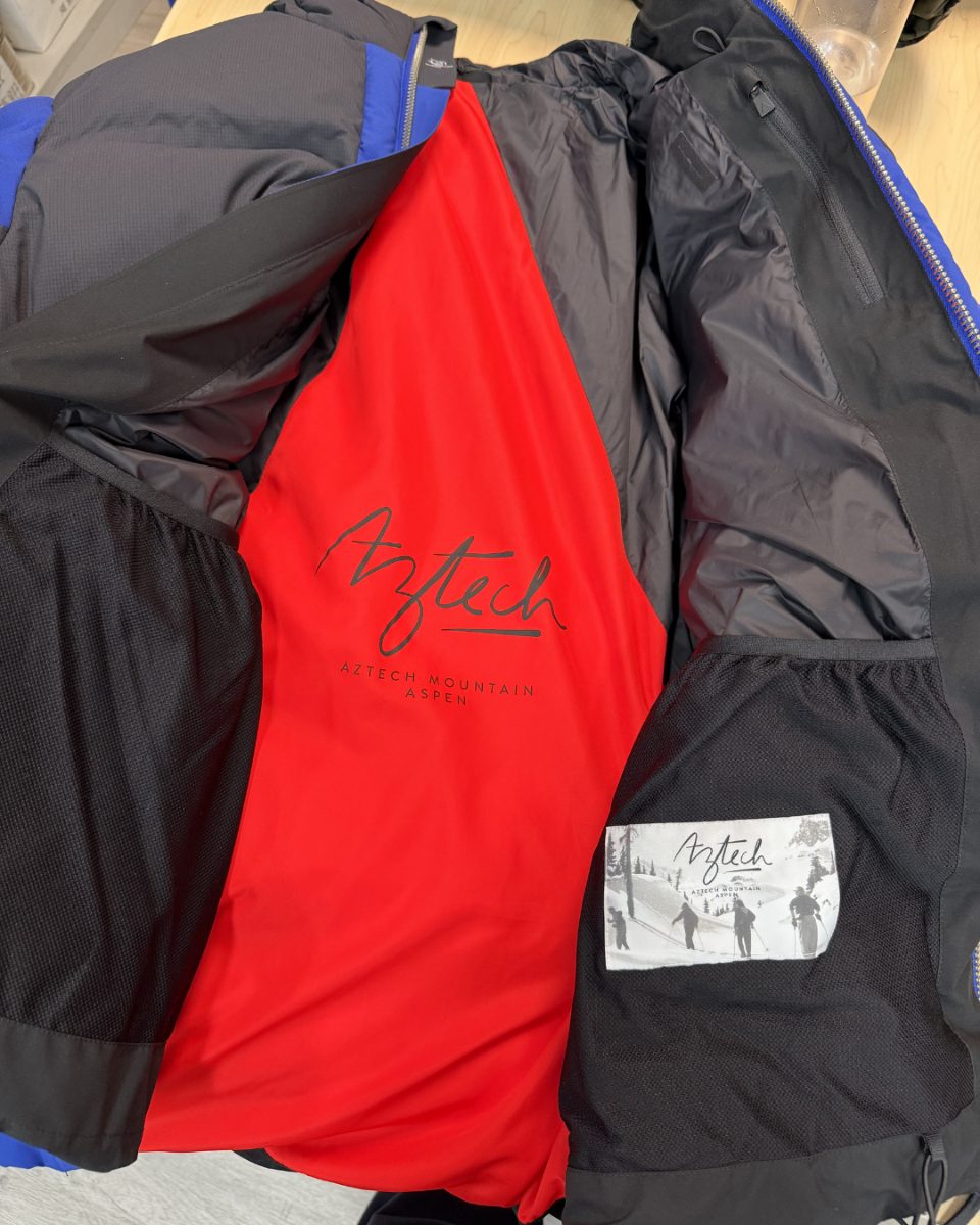 Aztech Blue Down Jacket (Factory Sample)