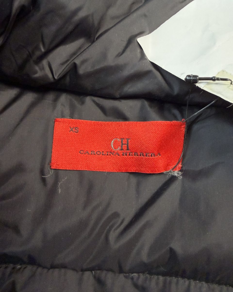 Carolina Herrera Black XS Down Jacket (Factory Sample)