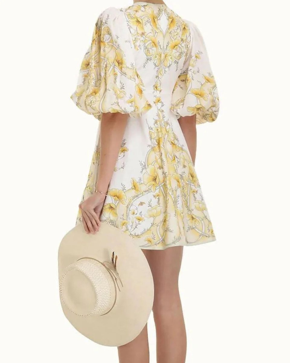 Jeannie Keyhole Mini Dress