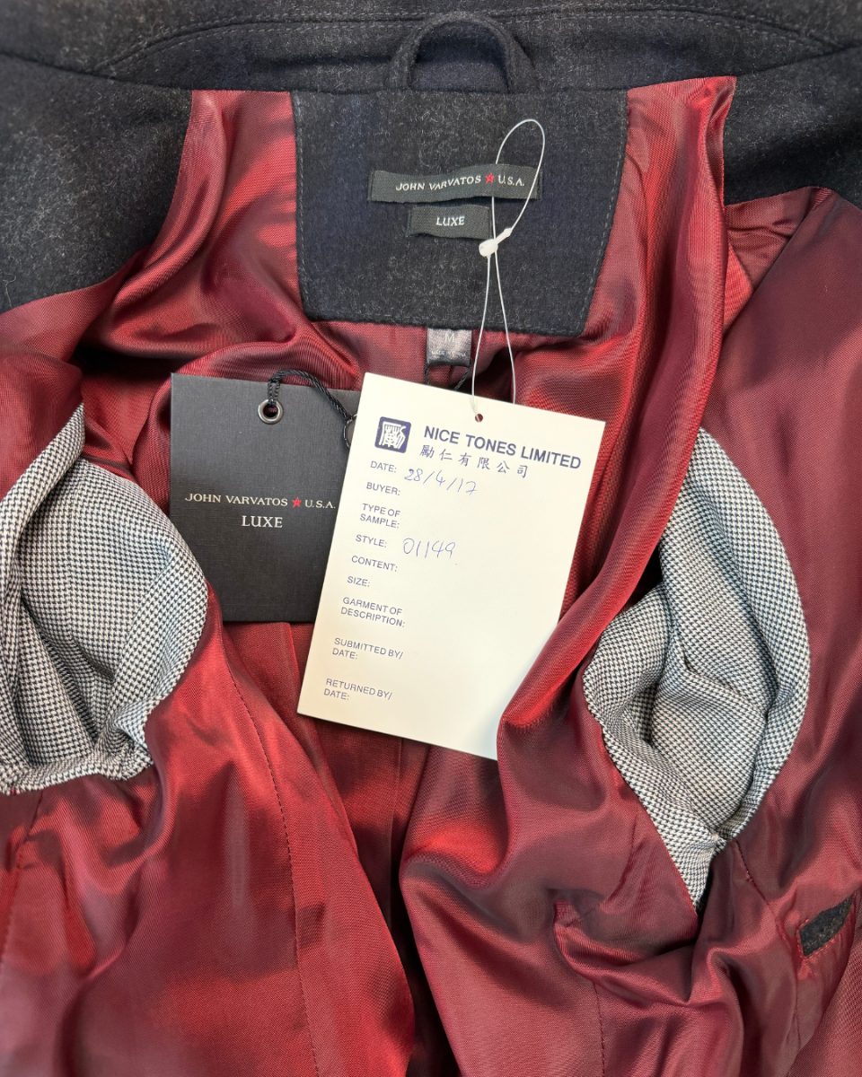 John Varvatos Black M Coat (Factory Sample)