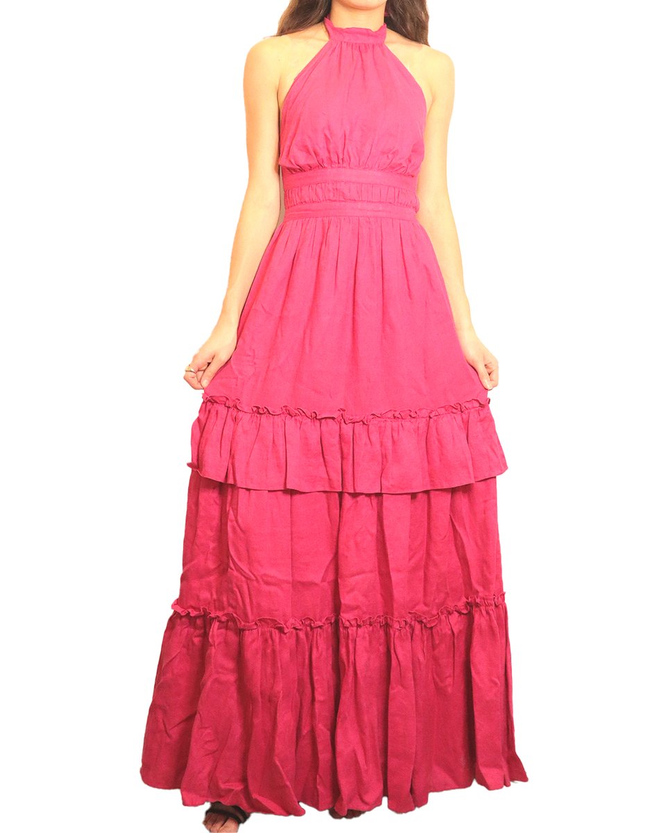 CAMI Pink Long Dress