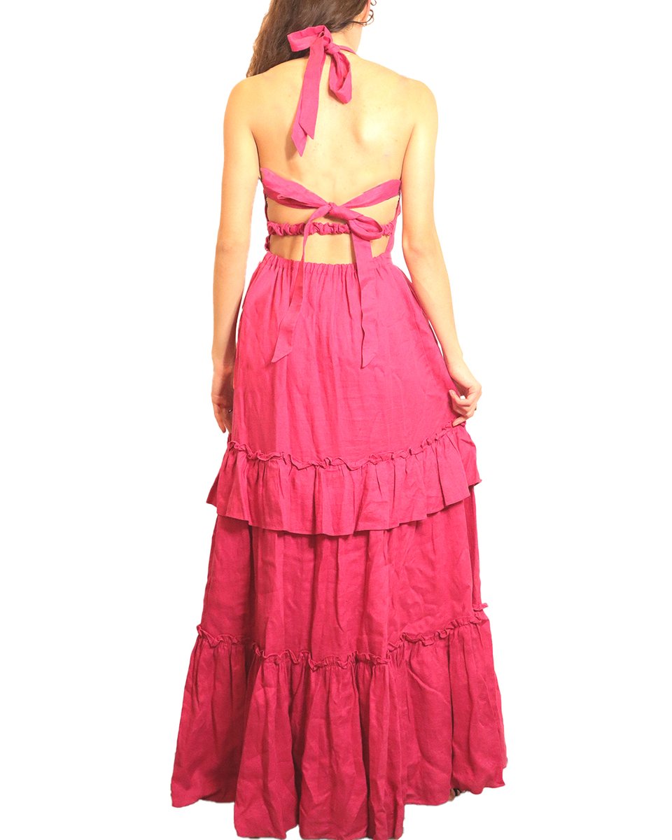 CAMI Pink Long Dress