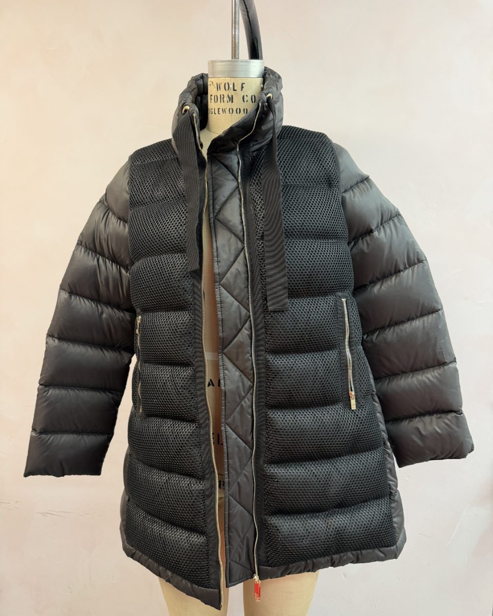 Carolina Herrera Black XS Down Jacket (Factory Sample)