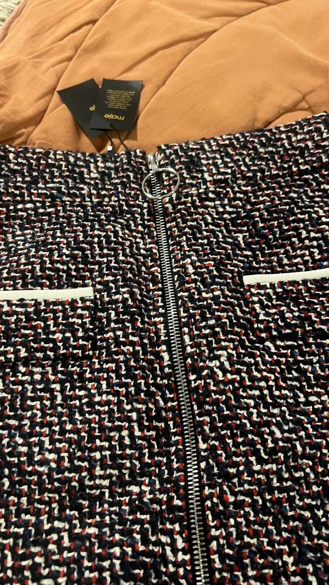 Maje tweed skirt