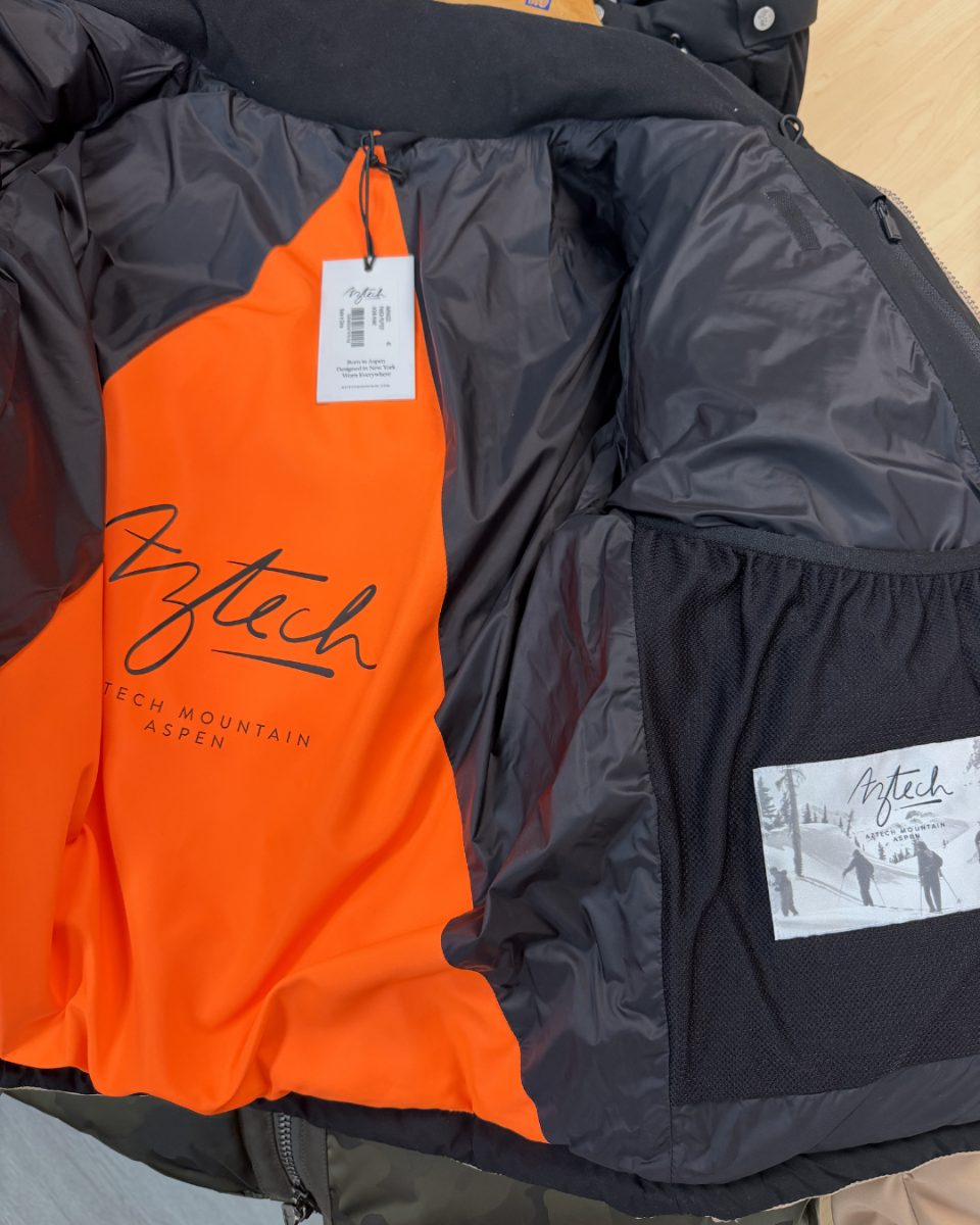 Aztech Brown Down Jacket (Factory Sample)