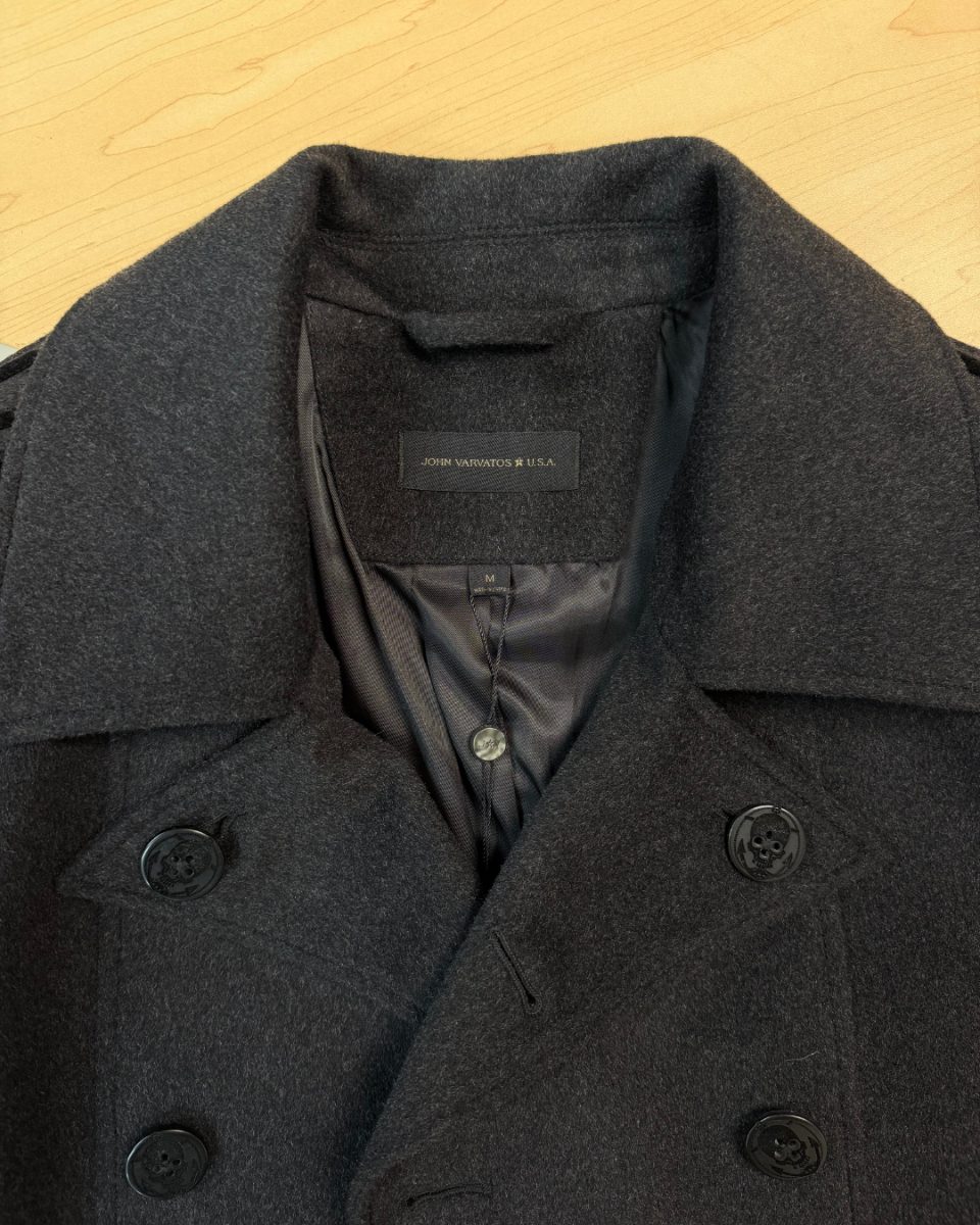John Varvatos Black M Coat (Factory Sample)