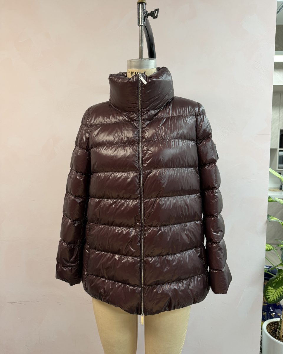 Carolina Herrera Brown XS Down Jacket (Factory Sample)